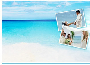 Weddings in Southern California graphic with ocean.